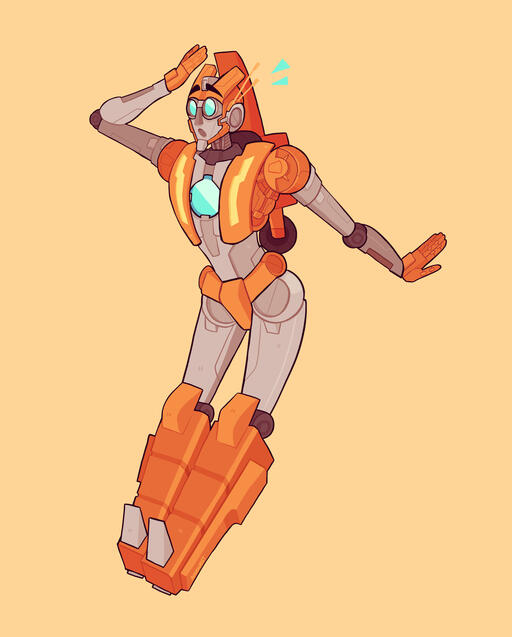 My first Transformers drawing, Rung!