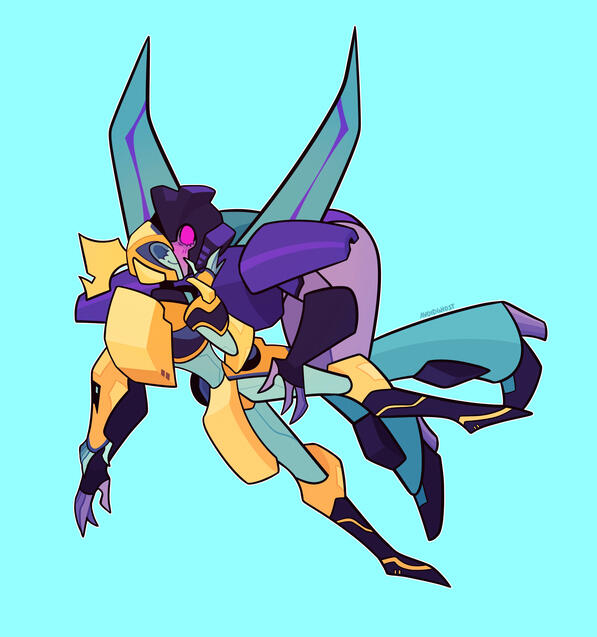 TFA Elita-1 and Slipstream Art Trade