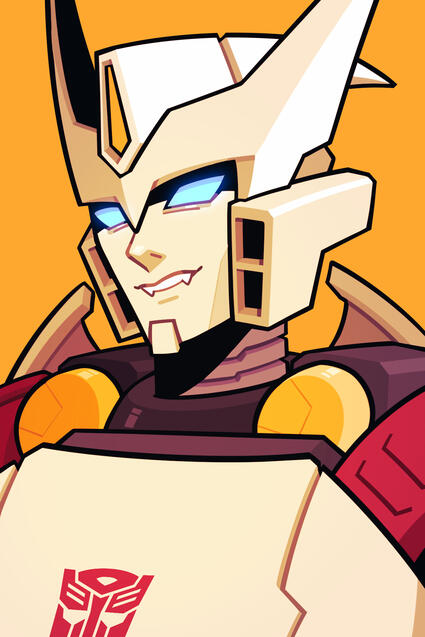 Postcard of MTMTE Drift for "Guns and Swords: A Drift/Deadlock Zine"