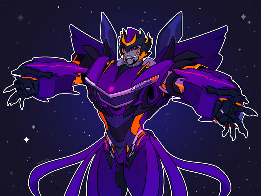 Transformers OC Half-Body Illustration