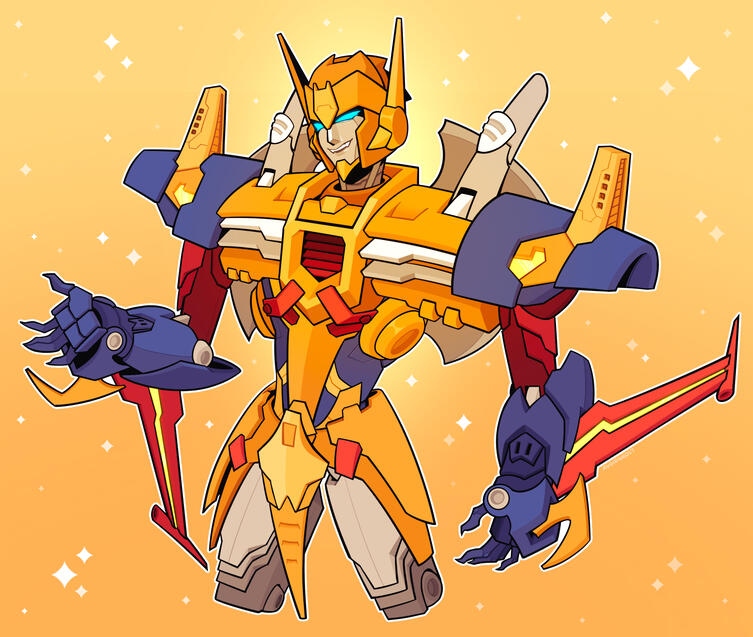IDW Metalhawk Half-Body Illustration for plushi