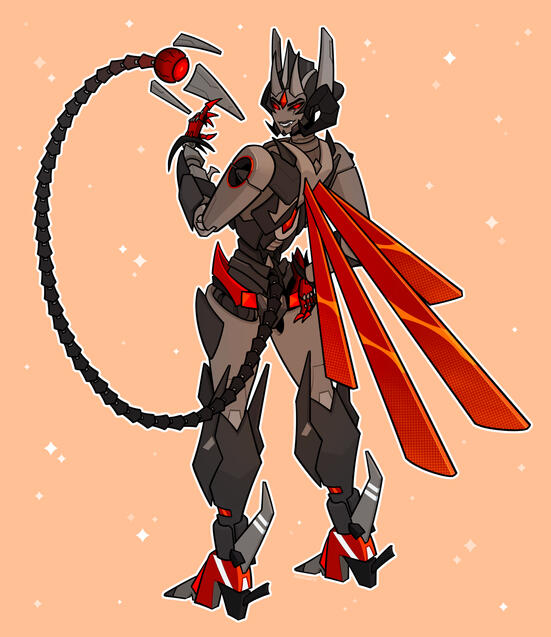 Transformers OC Full Body Illustration