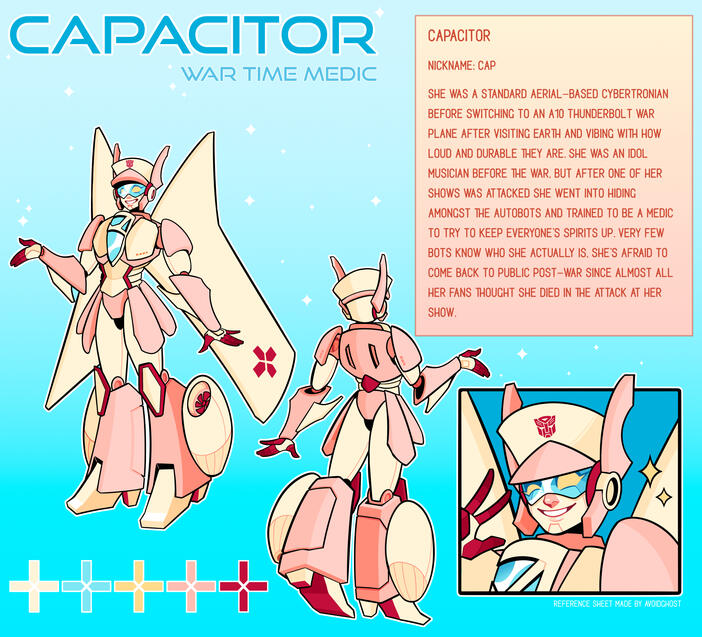 Transformers OC Reference Sheet (Custom Design)