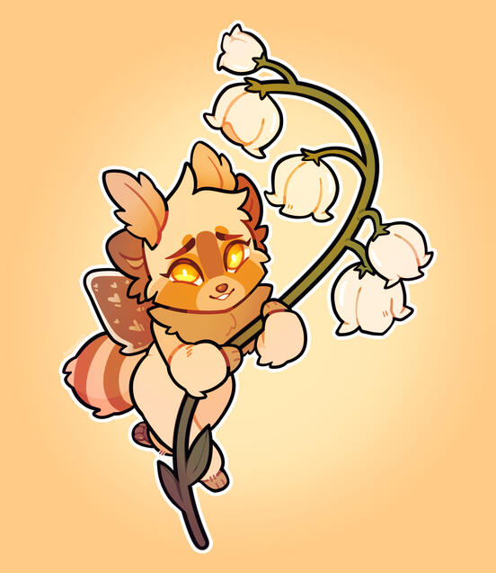 Furry OC Chibi Commission