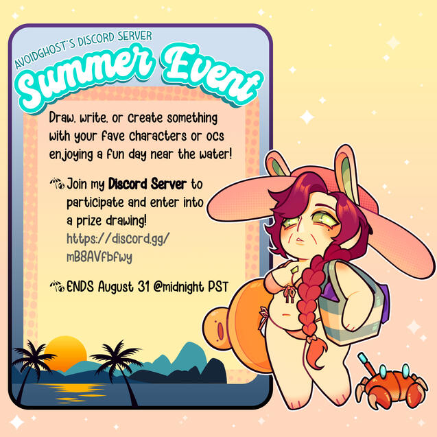 Summer Event in my Discord server, featuring Rosie