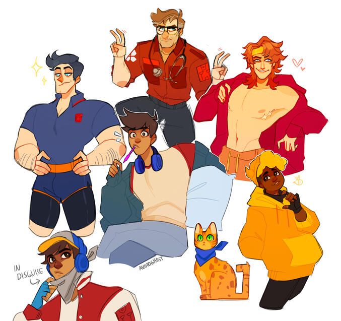 (outdated) Humanformer Designs (TFA Optimus, Sentinel, Rodimus, Bumblebee, Ratchet, and Cheetor)
